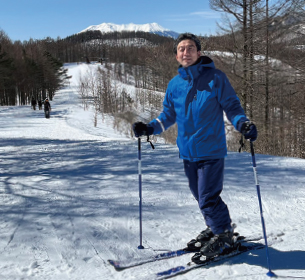 趣味のスキー